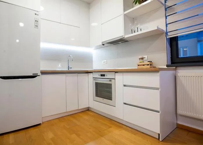 Sunny Modern 1-Bedroom Apartment